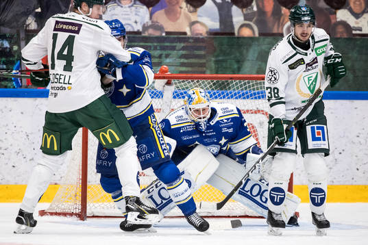 Leksands målvakt Janne Juvonen