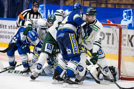 Leksands Carter Ashton och Färjestads Adam Ginning