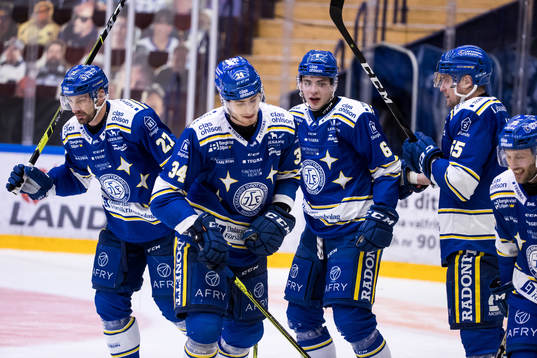 Leksands Alexander Lundqvist jublar