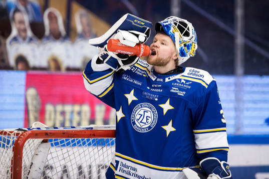 Leksands målvakt Janne Juvonen
