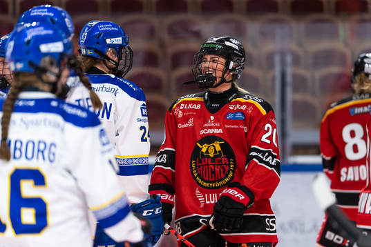 Leksands Ida Karlsson och Luleås Klara Kenttälä