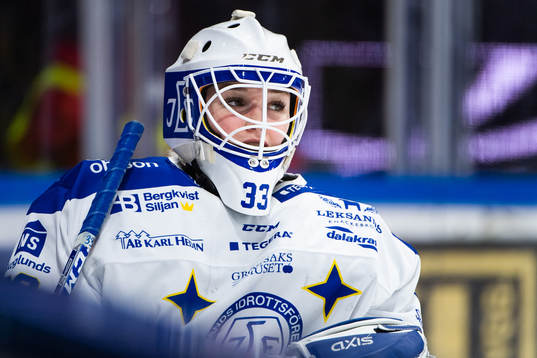 Leksands målvakt Amanda Johansson