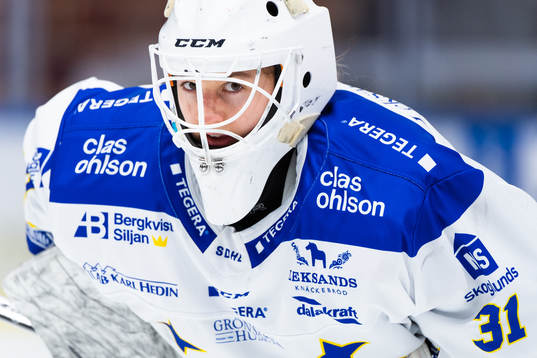 Leksands målvakt Angelica Andersson