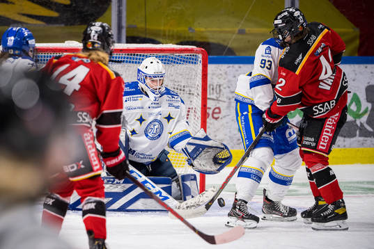 Leksands målvakt Amanda Johansson