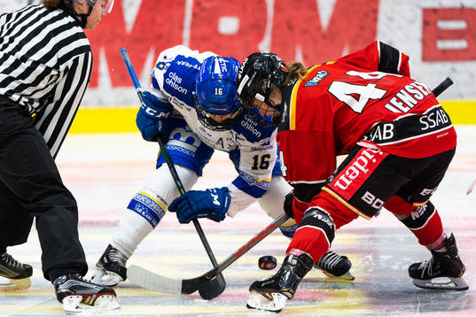 Leksands Kajsa Armborg och Luleås Nicoline Söndergaard