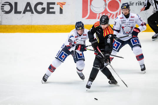 Linköpings Tyler Morley och Brynäs Tomi Sallinen