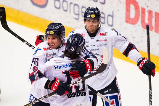 Linköpings Tyler Morley jubalr