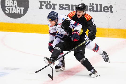 Linköpings Patrik Lundh och Brynäs Niclas Andersén