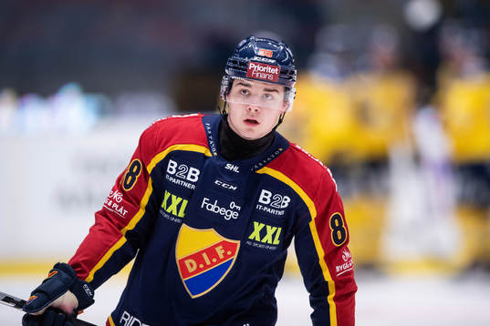 Djurgårdens Alexander Holtz deppar