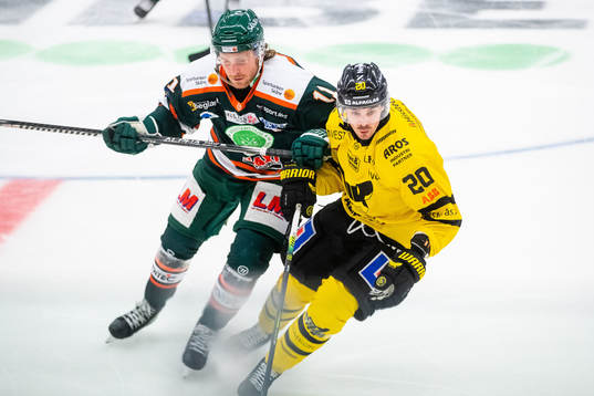 Kristianstads Fredrik Hansson och Västerås Henrik Hetta