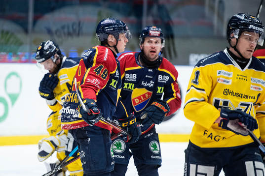 Djurgårdens Rhett Rakhshani jublar