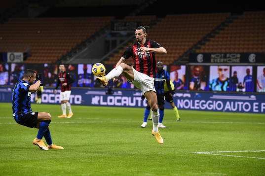 Zlatan Ibrahimovic of Milan