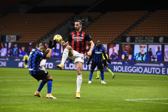 Zlatan Ibrahimovic of Milan