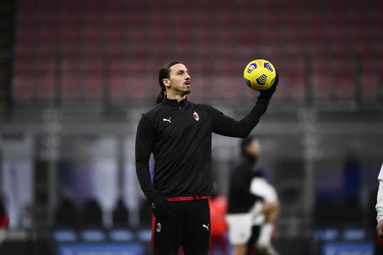 Zlatan Ibrahimovic of Milan