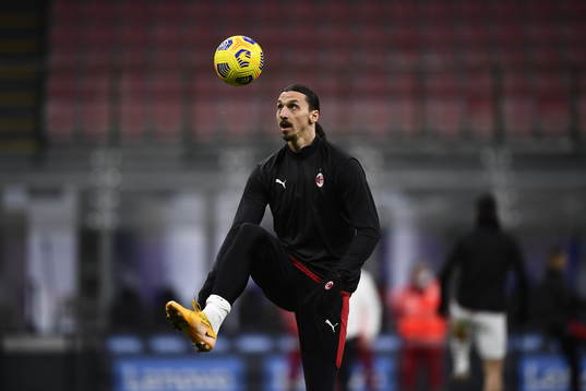 Zlatan Ibrahimovic of Milan
