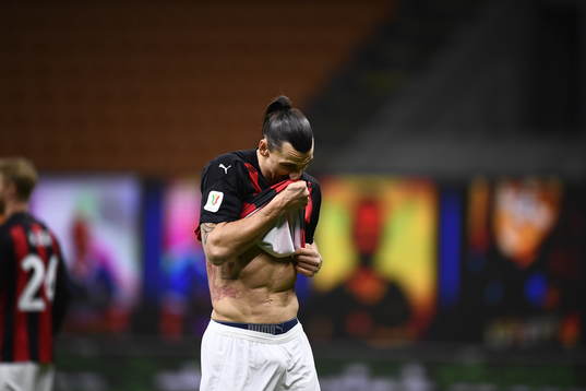 Zlatan Ibrahimovic of Milan