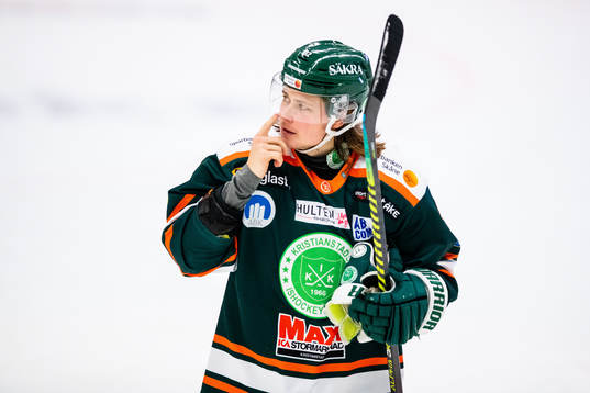 Kristianstads Dennis Svensson deppar