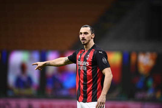 Zlatan Ibrahimovic of Milan