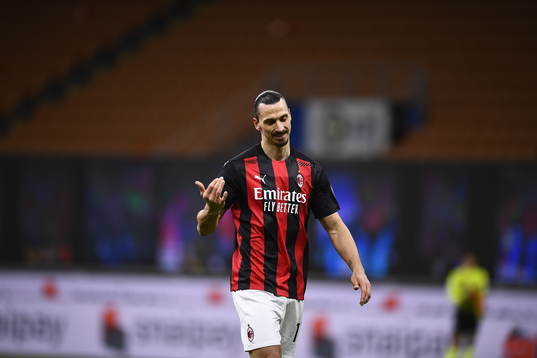 Zlatan Ibrahimovic of Milan