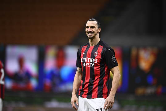 Zlatan Ibrahimovic of Milan