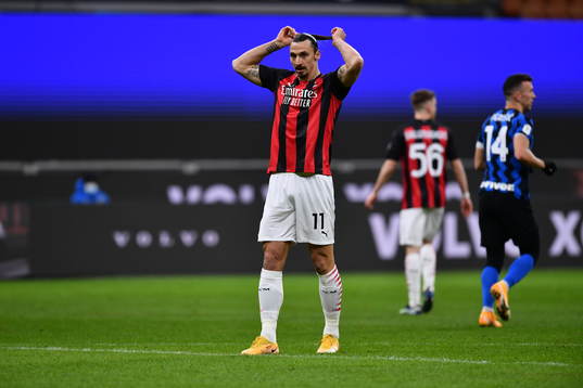 Zlatan Ibrahimovic of Milan