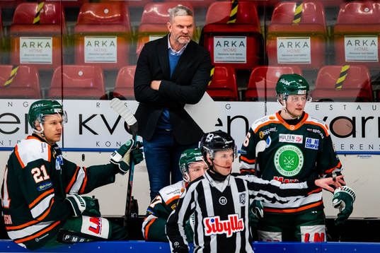 Kristianstads tränare Mikael Gath