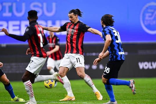 Zlatan Ibrahimovic of Milan