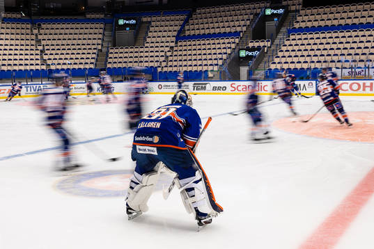 Växjös målvakt Erik Källgren
