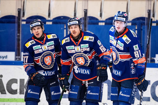 Växjös Emil Forslund, Erik Josefsson och Fredrik