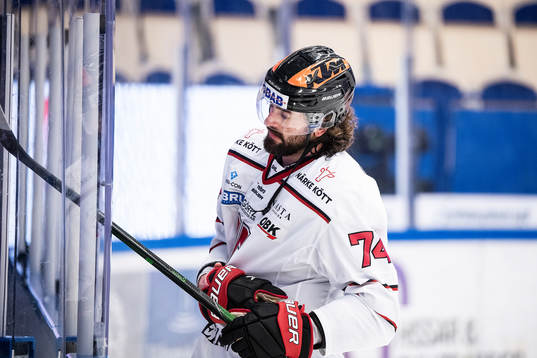 Örebros Nick Ebert deppar