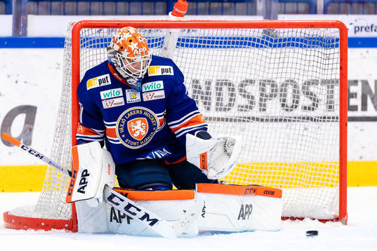 Växjös målvakt Erik Källgren