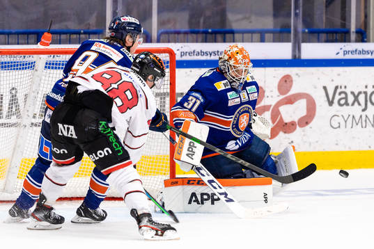 Växjös målvakt Erik Källgren
