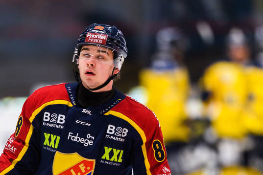 Djurgårdens Alexander Holtz deppar