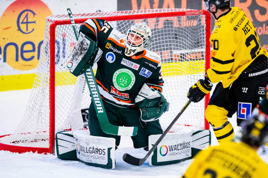 Kristianstads målvakt Calle Clang