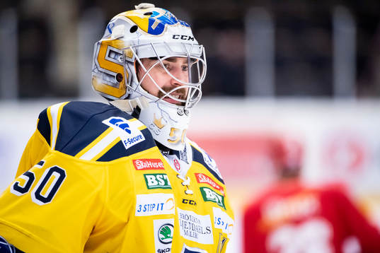 Södertäljes målvakt Alexander Sahlin