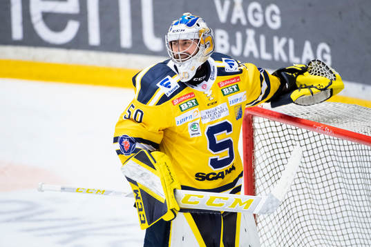 Södertäljes målvakt Alexander Sahlin