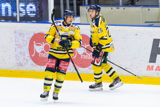 Södertäljes Lucas Carlsson och Christopher Bengtsson