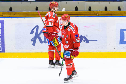 Modos Tommy Enström och Mikkel Aagaard  deppar