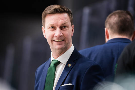 Färjestads tränare Johan Pennerborn