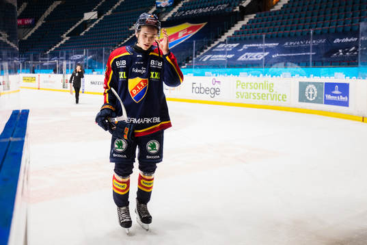Djurgårdens William Eklund deppar