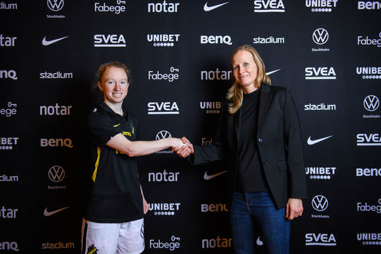 Caroline Murray och Anne Mäkinen, sportchef