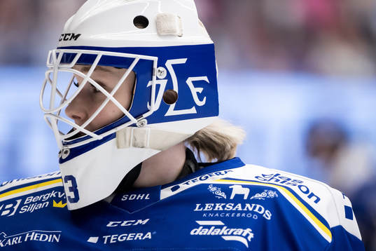 Leksands målvakt Amanda Johansson