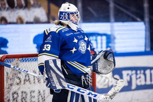 Leksands målvakt Amanda Johansson