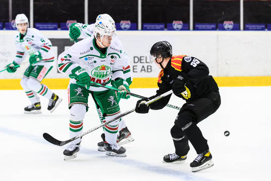 Rögles Erlend Lesund och Brynäs Noel Gunler