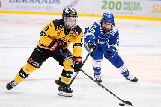 Luleås Jenni Hiirikoski och Leksands Hanna Sköld