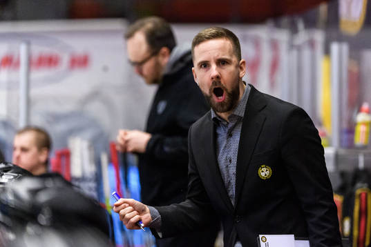 Brynäs assisterande tränare Viktor Stråhle