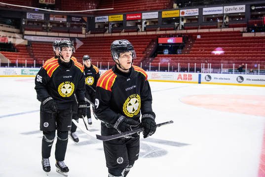 Brynäs Daniel Mannberg jublar