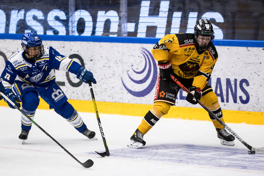 Leksands Linnea Sjölund och Luleås Viivi Vainikka