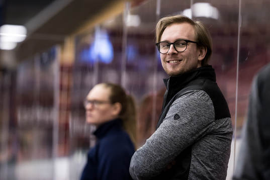 Leksands tränare Anton Bokull