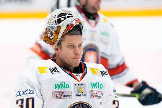 Växjös målvakt Viktor Fasth